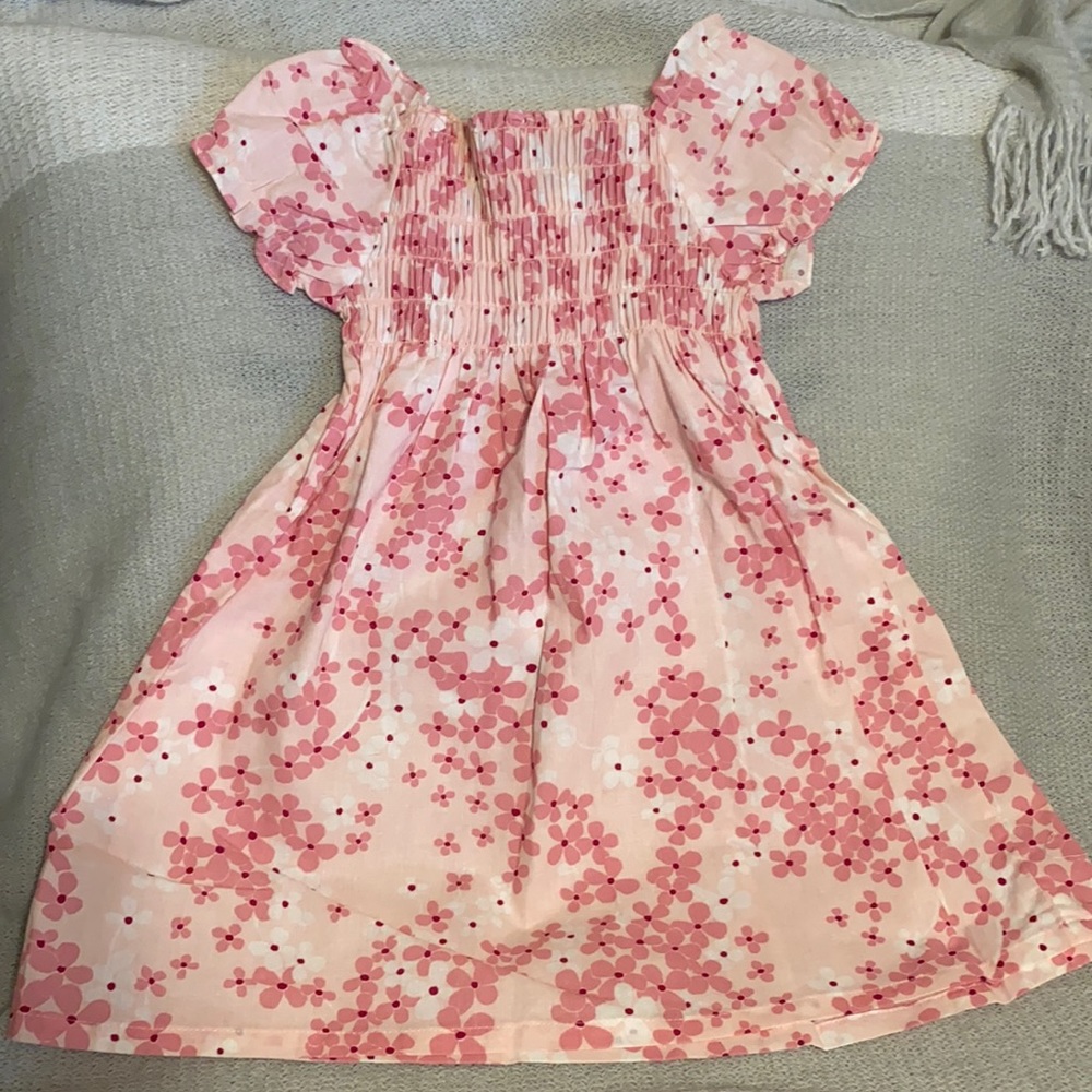 Pink Floral Dress NWOT
